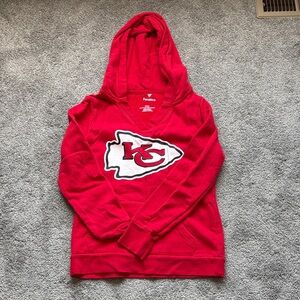 Red Mahomes Chiefs Women's Hoodie
